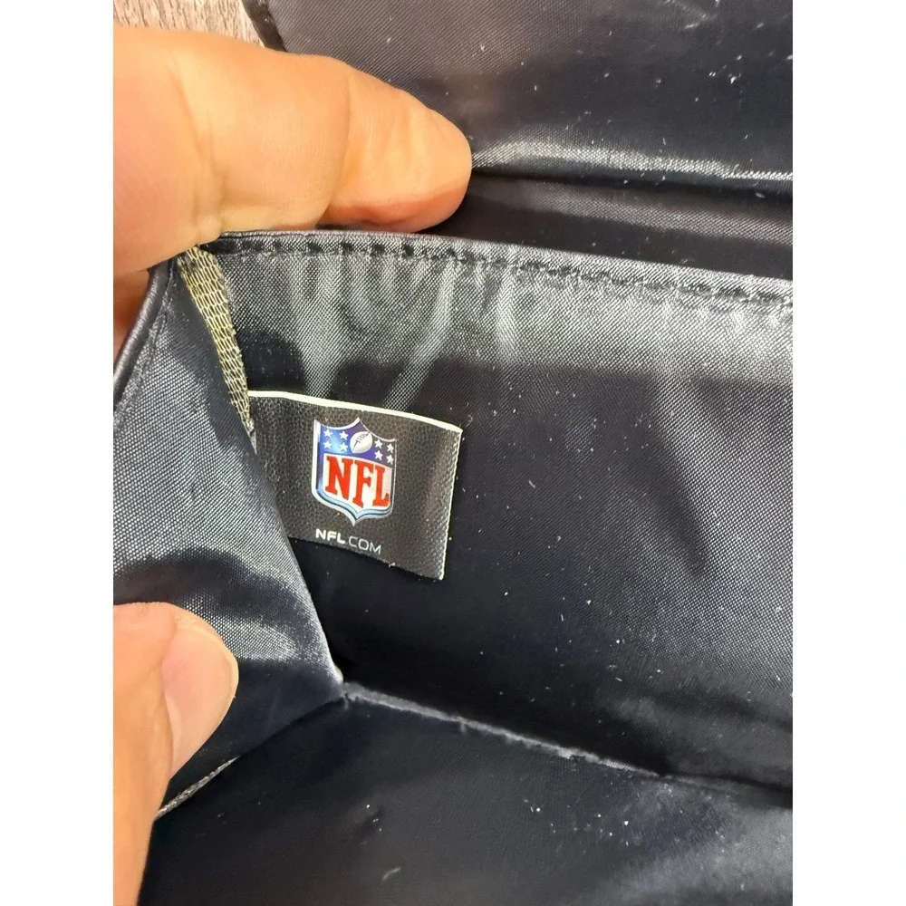 Green Bay Packers NFL Wristlet Clutch Bag Black The Northwest Company Envelope